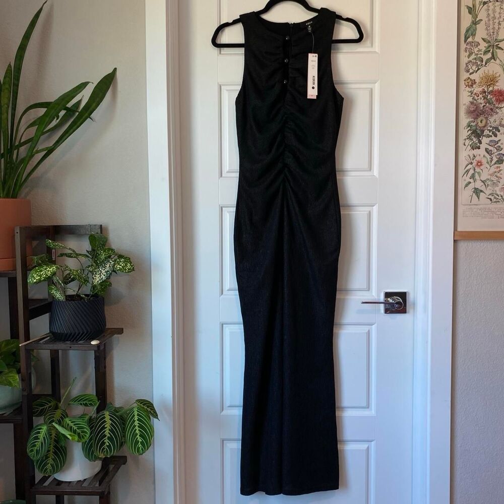 Aqua Women's Black Dress